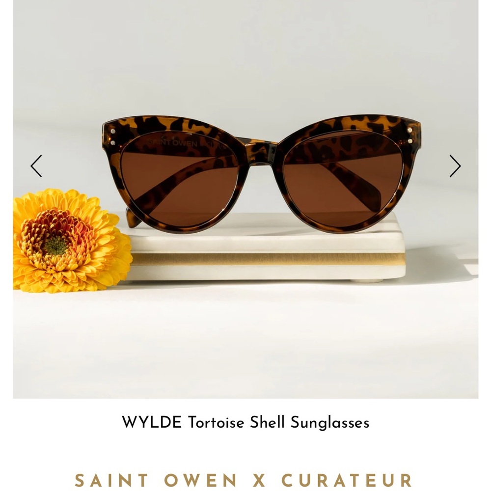 Saint Owen Tortoise Shell Sunglasses